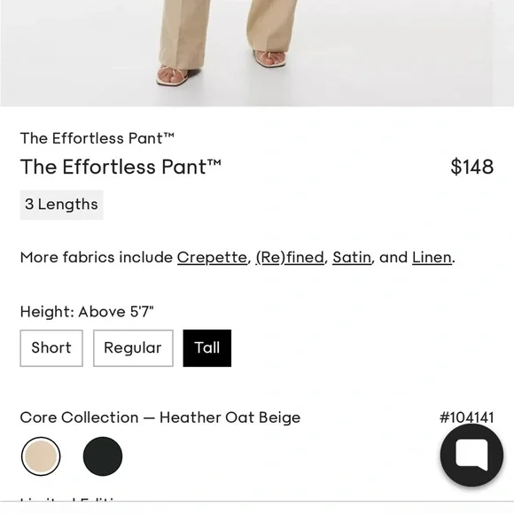 Wilfred effortless pant - Tall - Picture 7 of 8